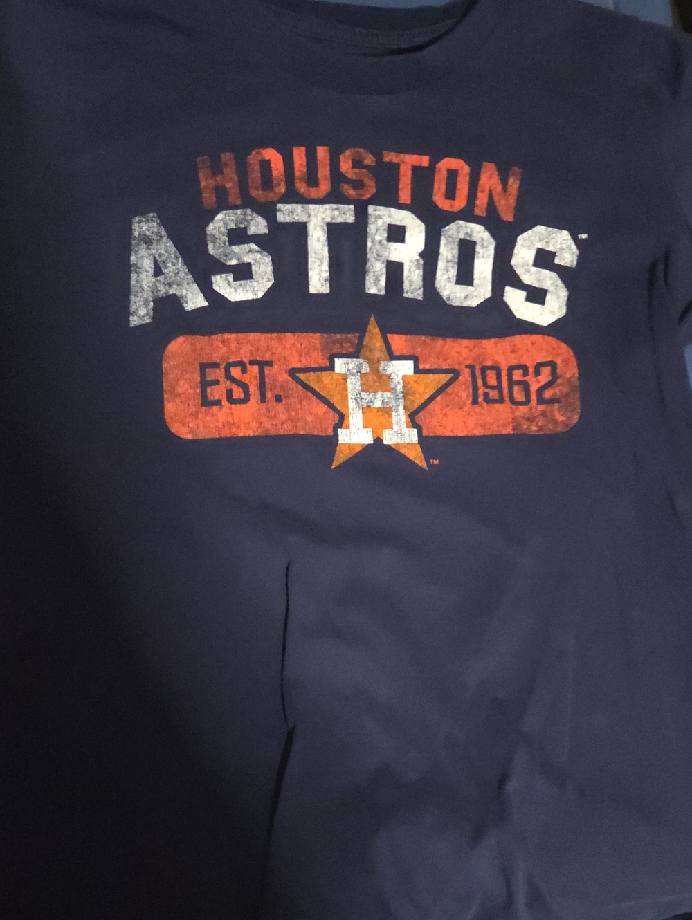 Houston Astros Kids Navy Graphic Tee - Team Logo